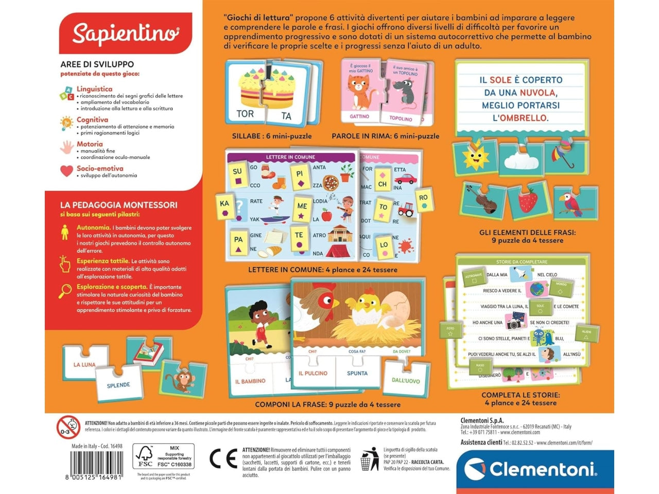 Sapientino giochi di lettura