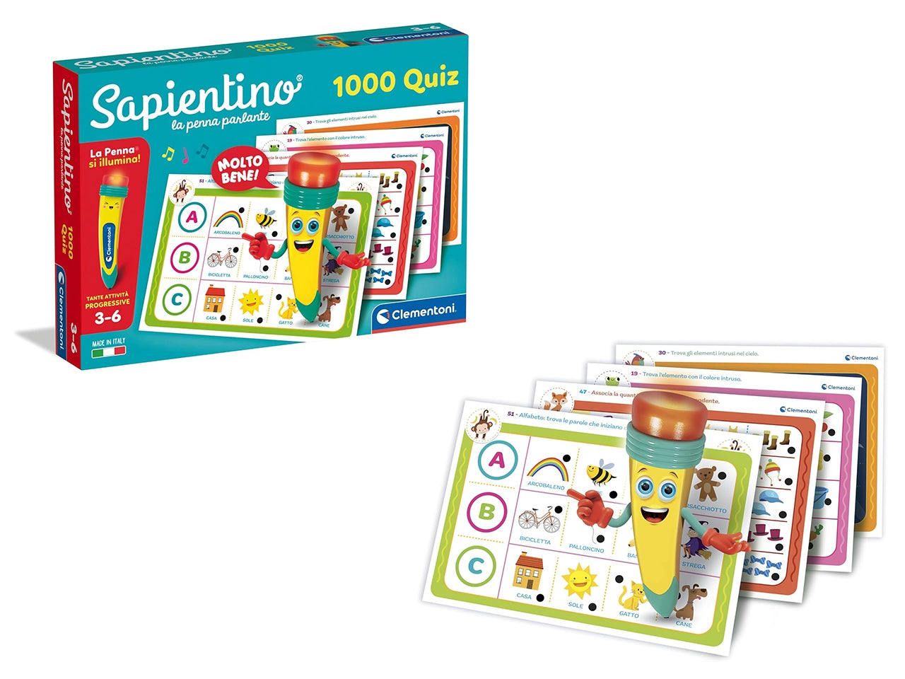 Sapientino La penna parlante 1000 quiz new