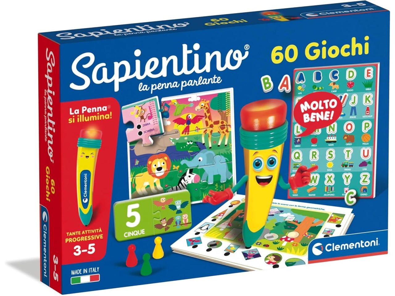 Sapientino La penna parlante 60 giochi