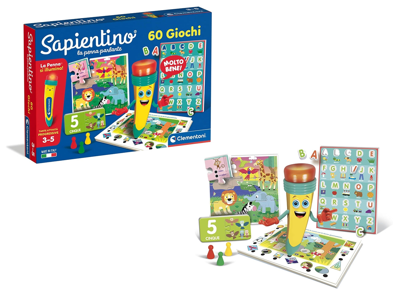 Sapientino La penna parlante 60 giochi