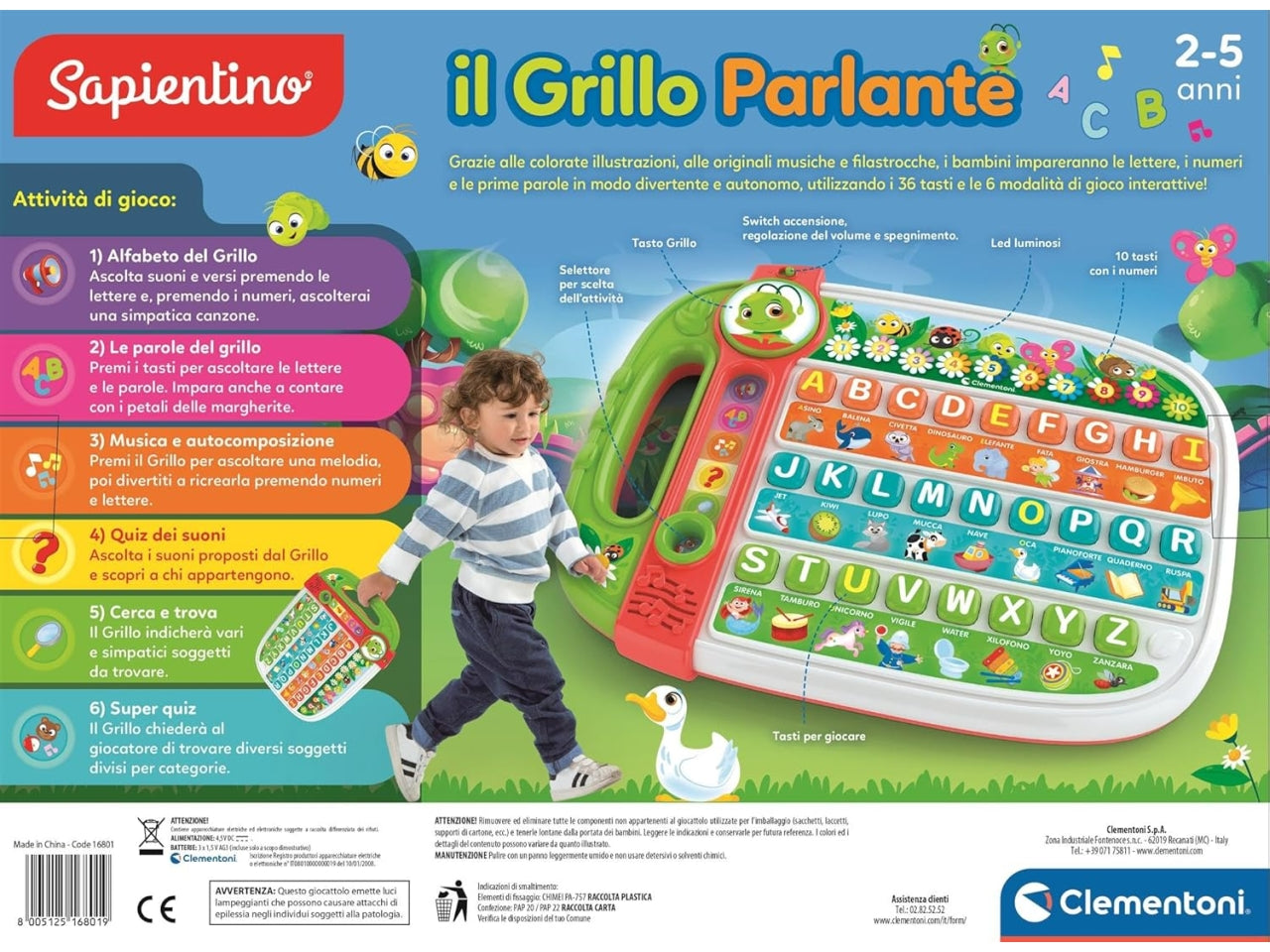 Sapientino nuovo grillo parlante