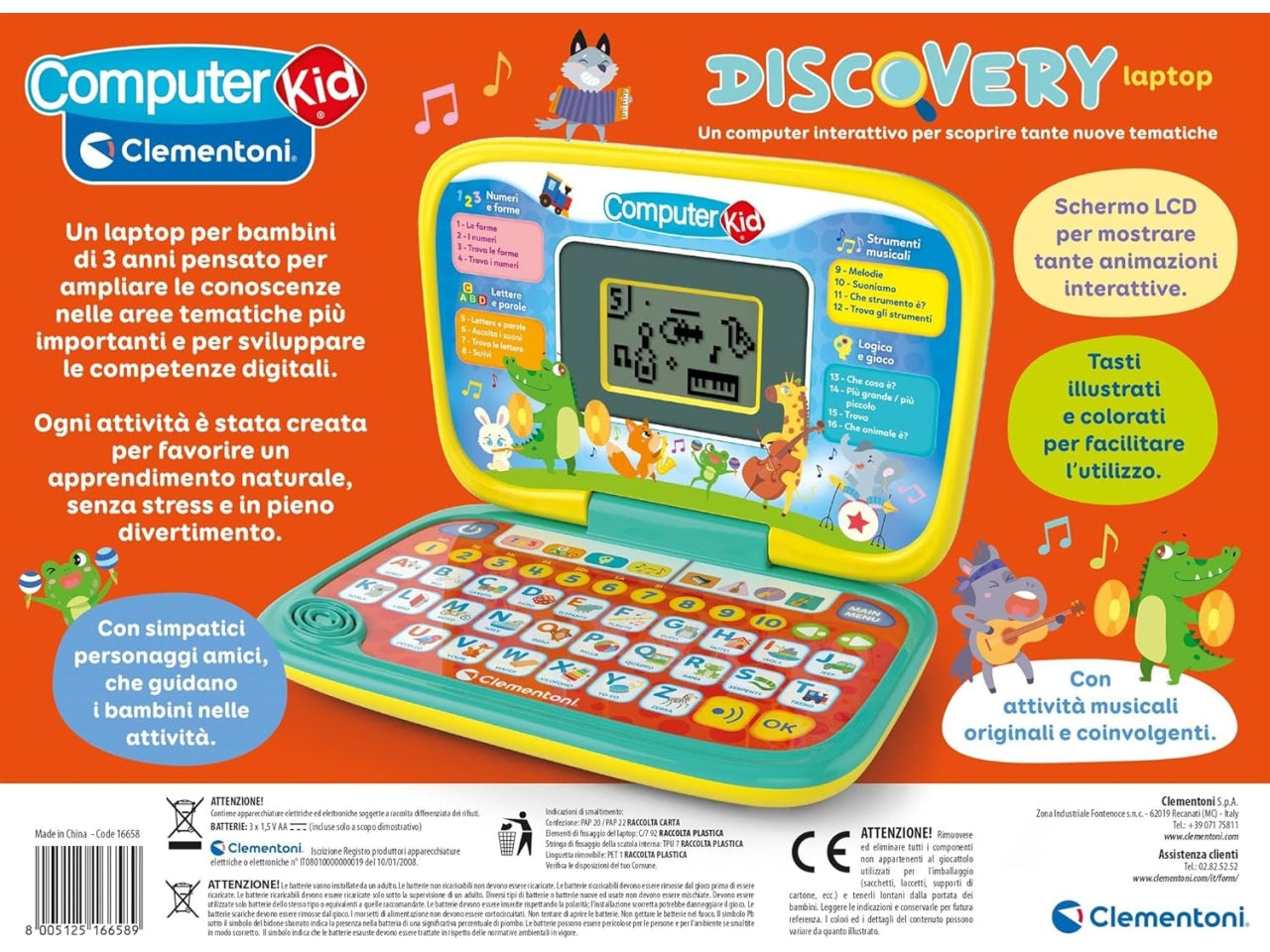 Clementoni discovery laptop