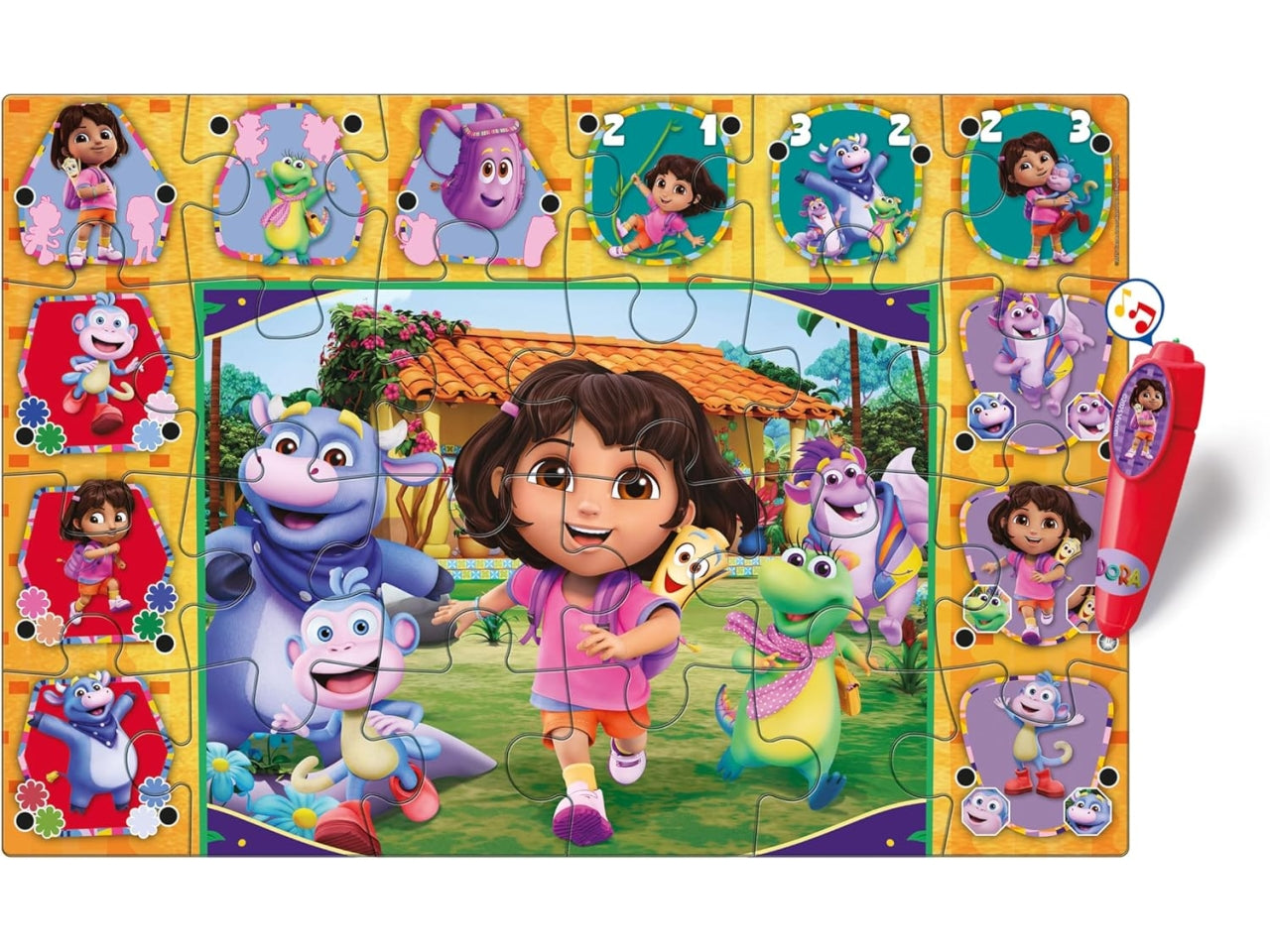 Clementoni interactive puzzle Dora esploratrice