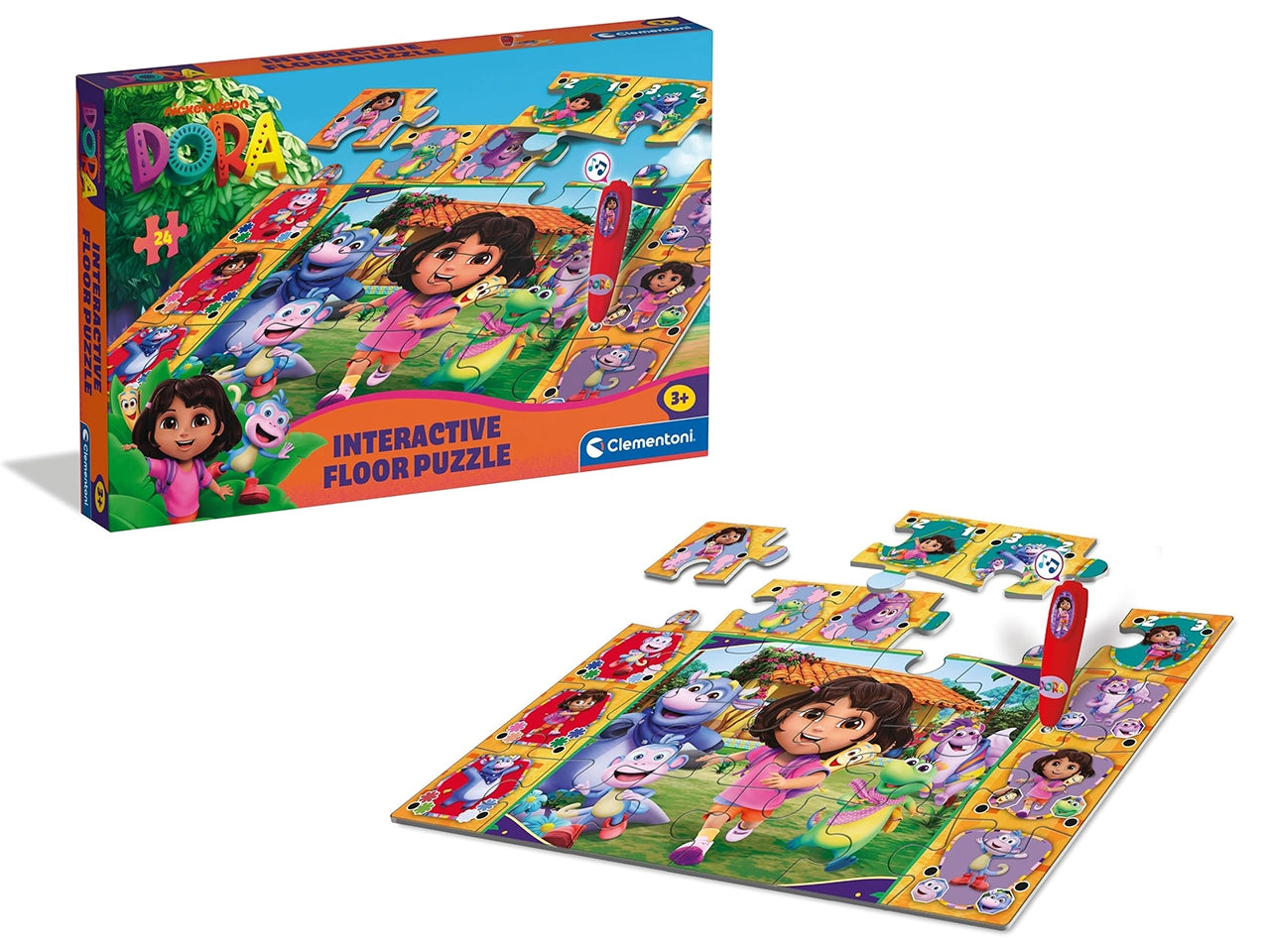 Clementoni interactive puzzle Dora esploratrice