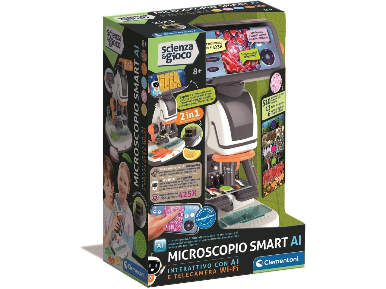 Clementoni microscopio interattivo