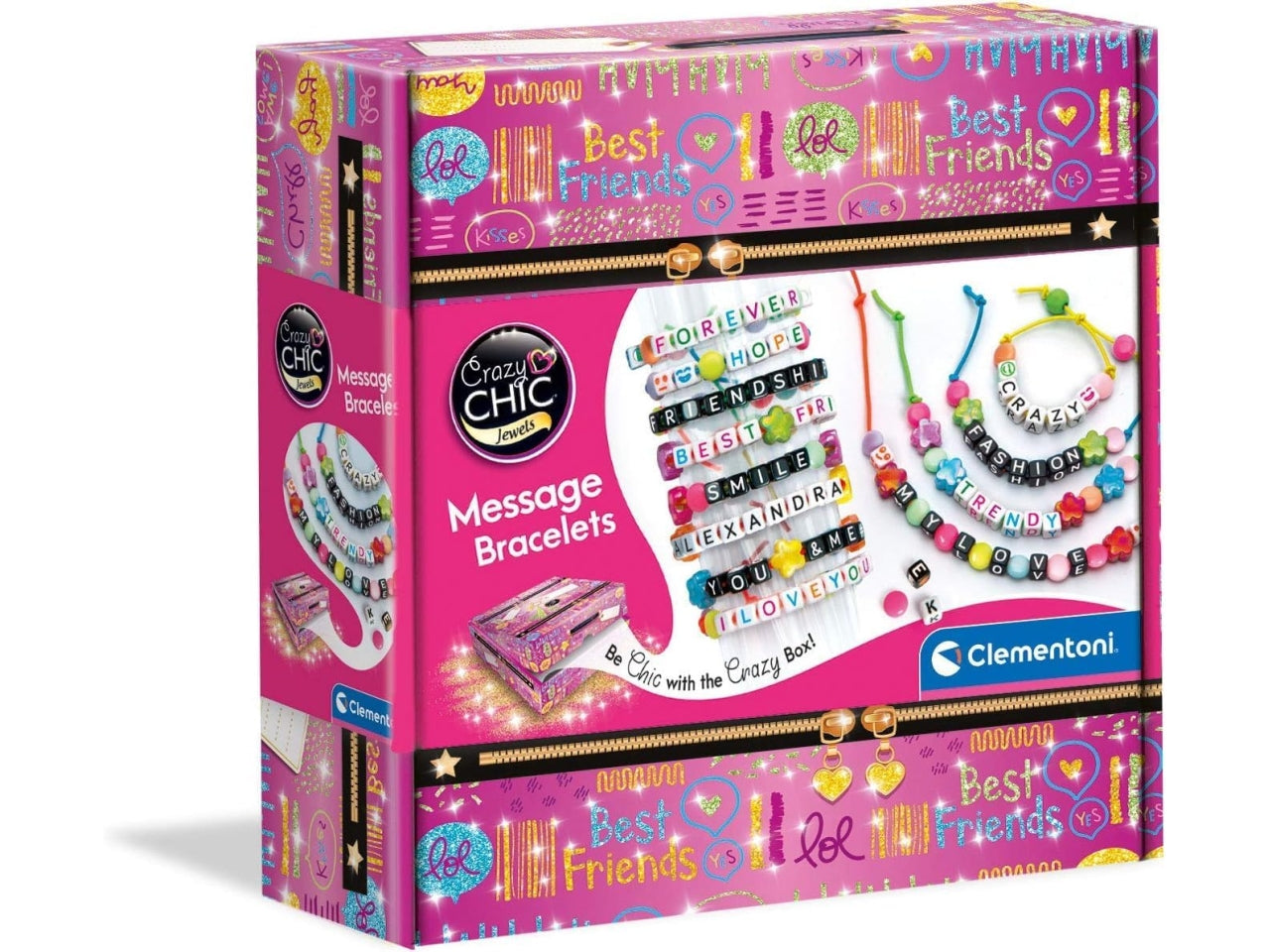 Crazy chic message bracelets