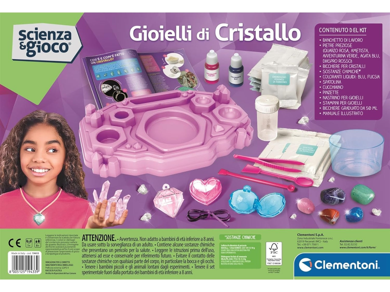 Clementoni Gioielli di cristallo