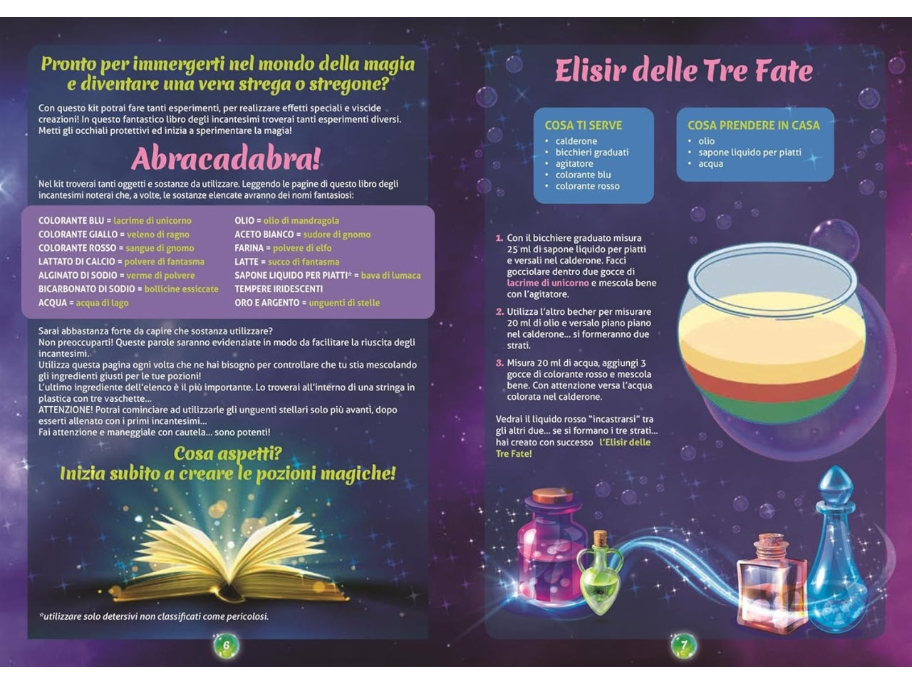 Clementoni Abracadabra esperimenti e pozioni