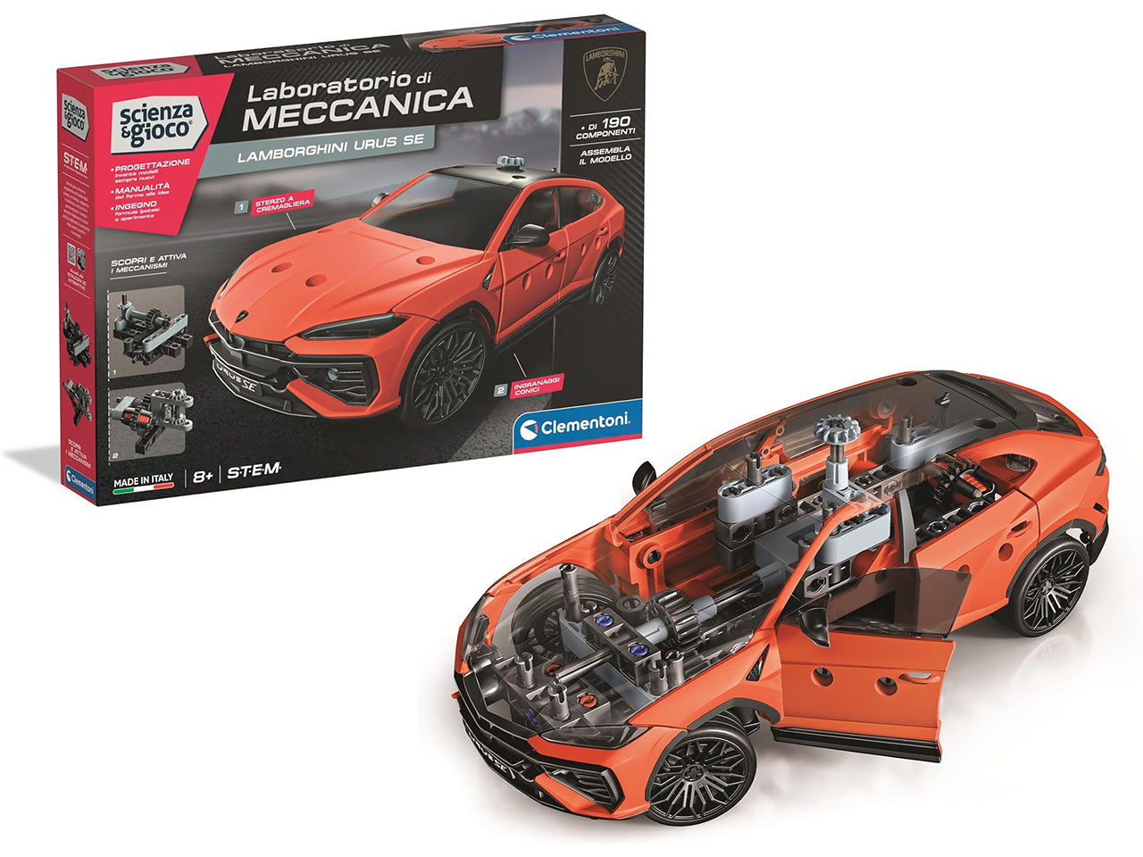 Clementoni Laboratorio meccanica Lamborghini urus