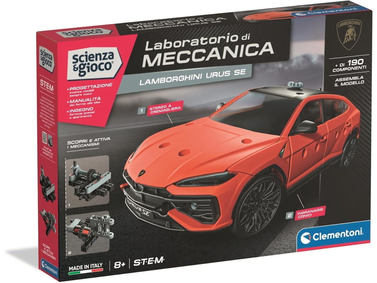 Clementoni Laboratorio meccanica Lamborghini urus