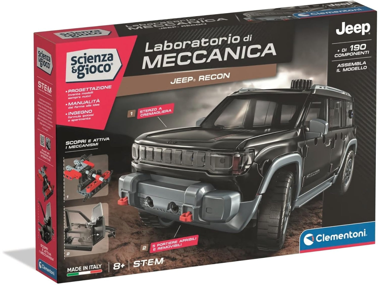 Clementoni Laboratorio meccanica Jeep Recon