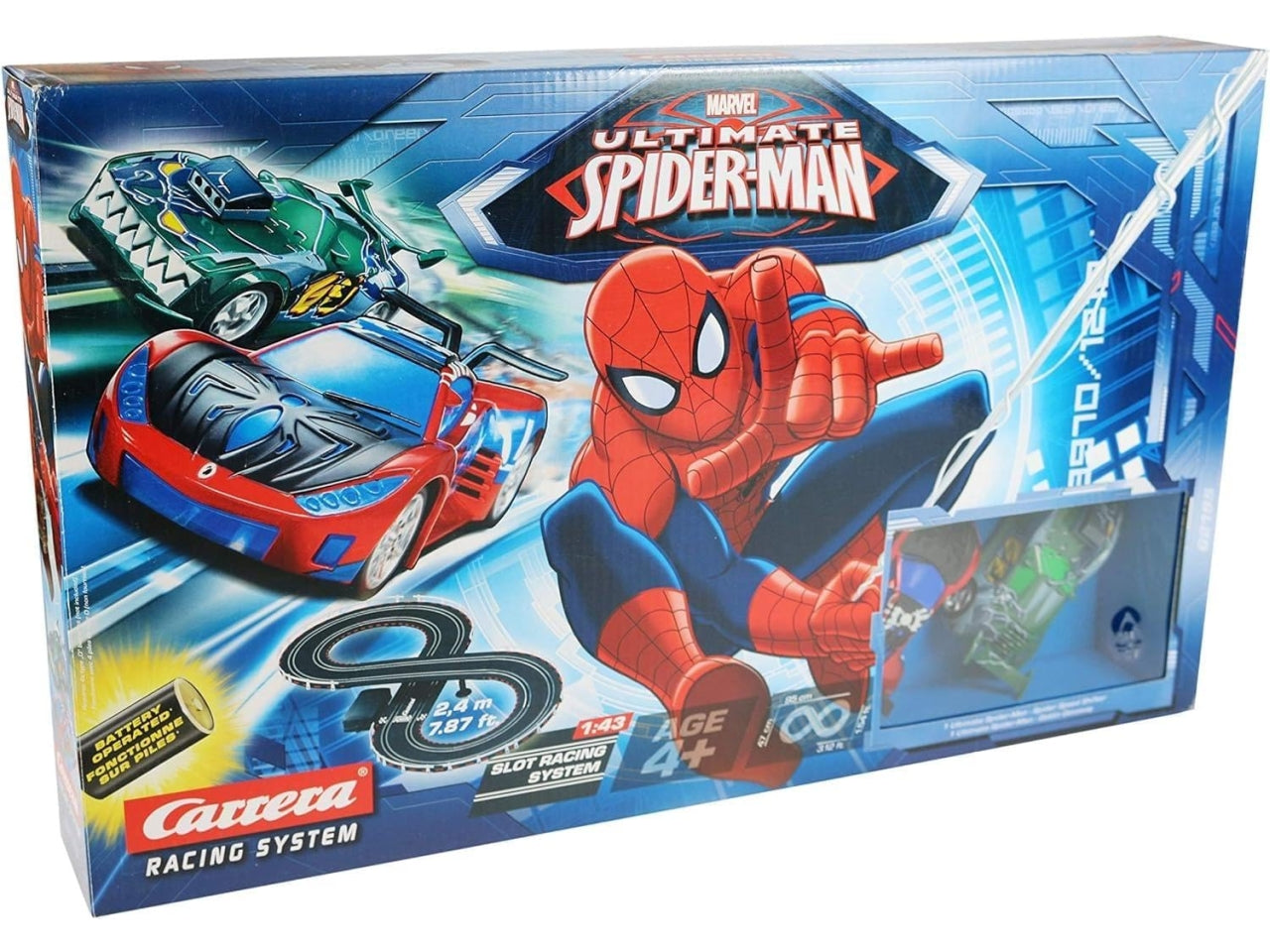 Spiderman - Goblin pista 2,4m in scala 1:43