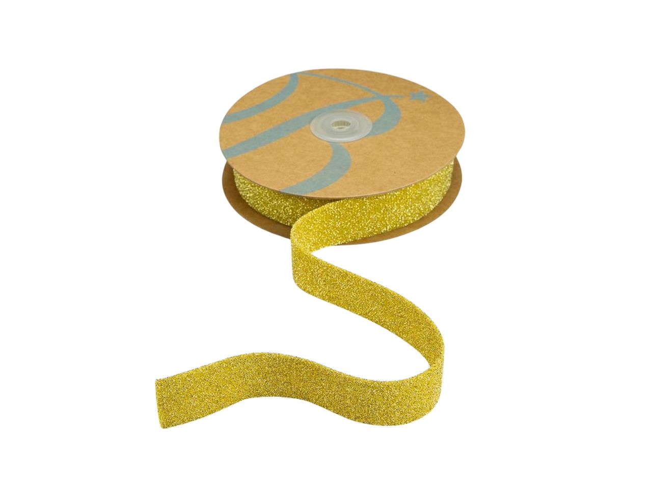 Nastro doppio lamÃ© 25mmx10mt oro