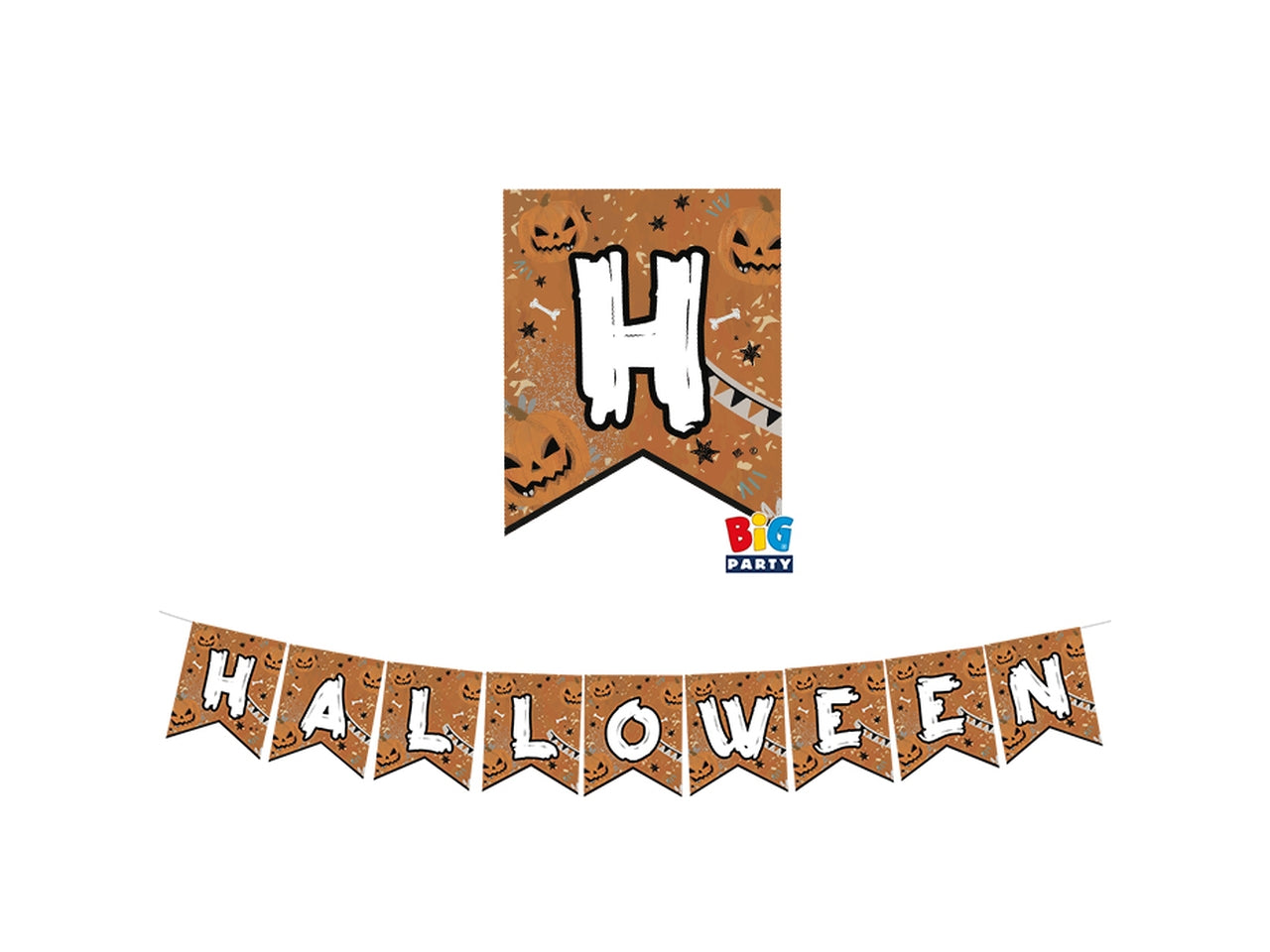 Happy halloween festone 3mt