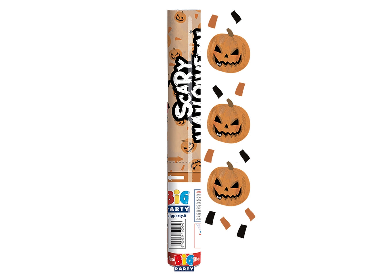 Scary halloween sparacoriandoli 30cm