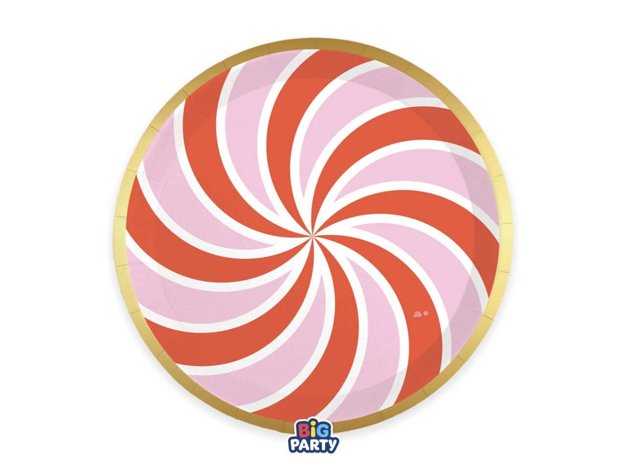 Christmas candy piatti 26cm in confezione da 6 pezzi