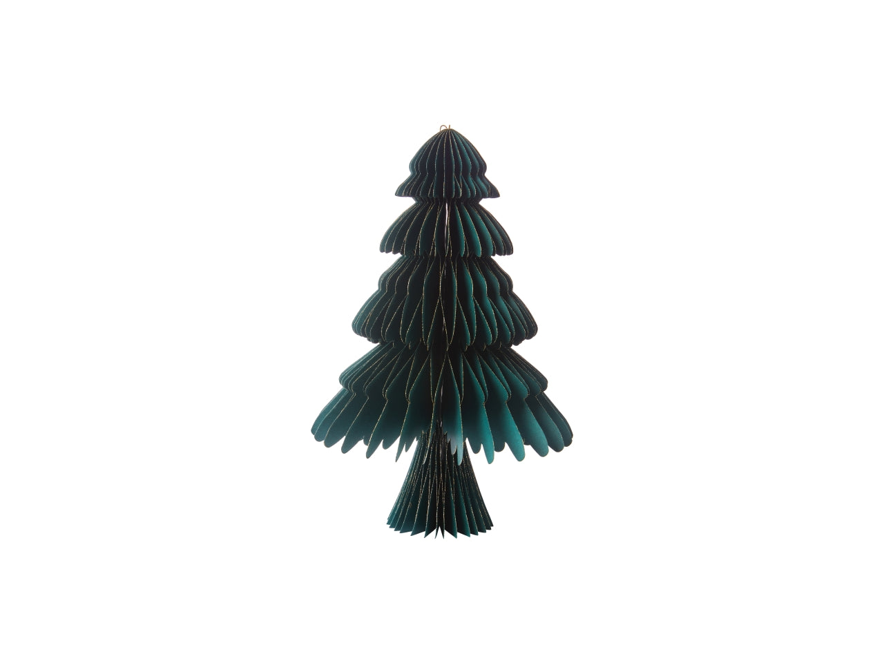 Appendino albero in carta 33x21cm verde scuro