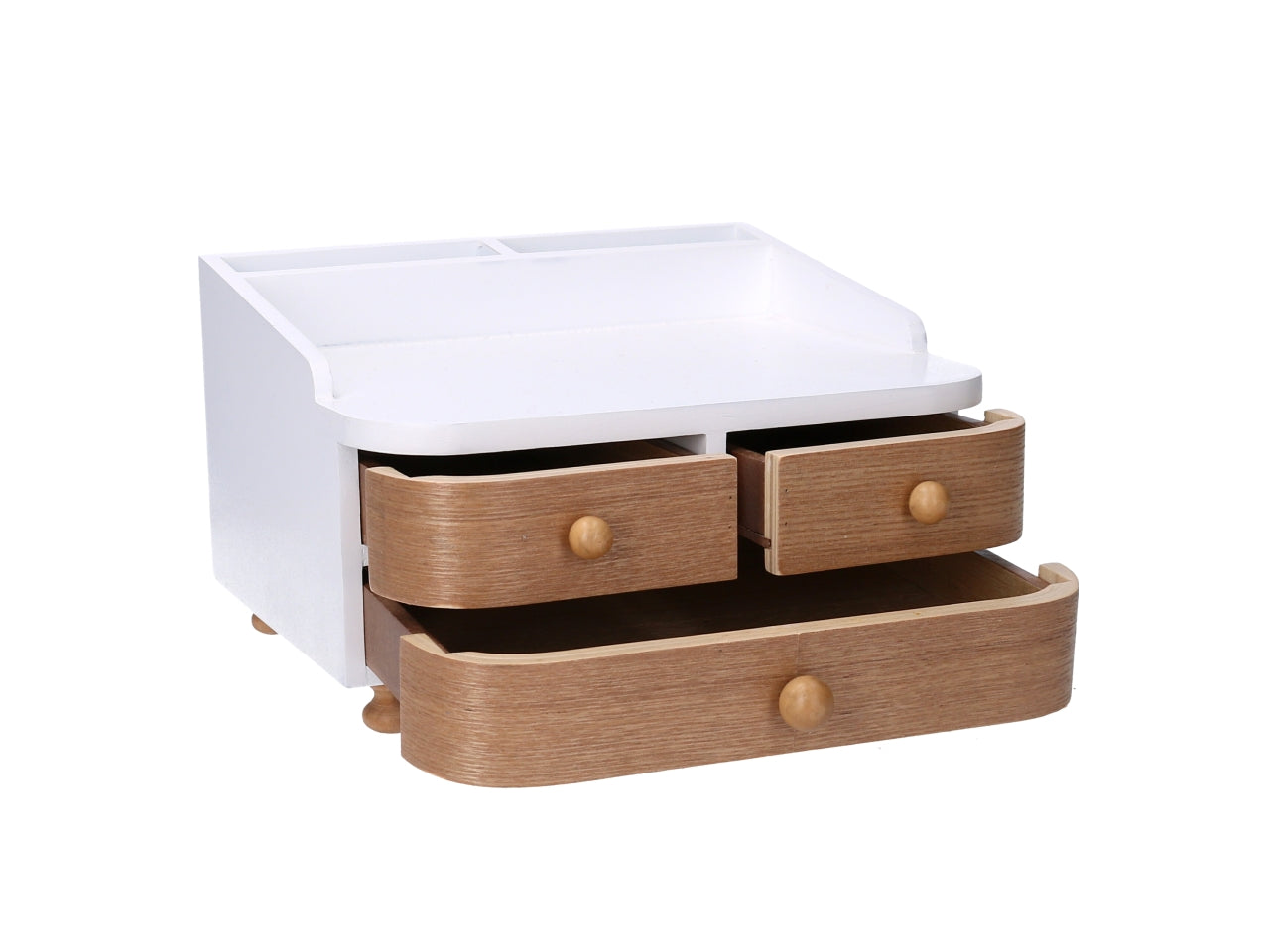 Portagioie in legno marrone 20x19xh.13cm