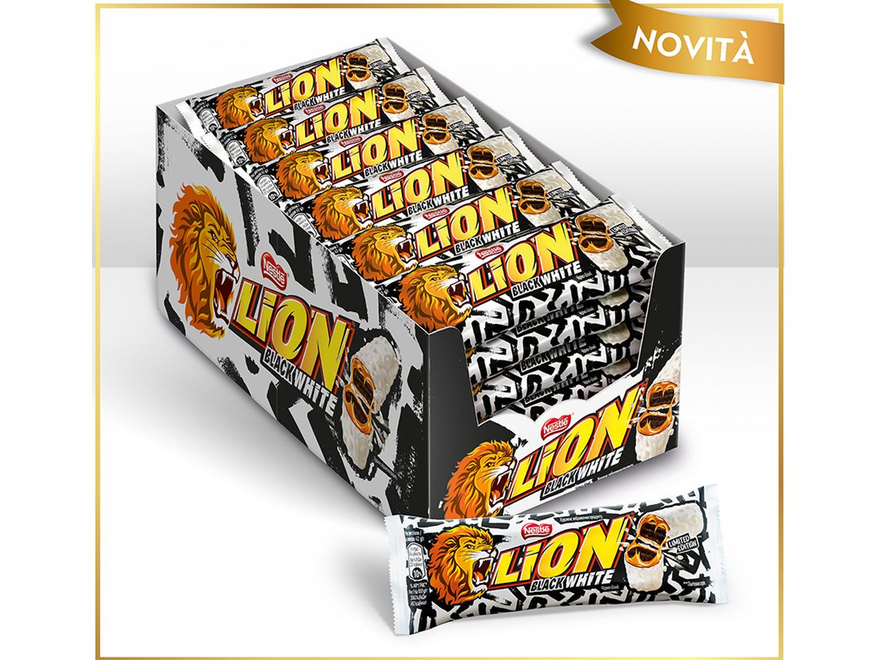 Lion black white 42gr