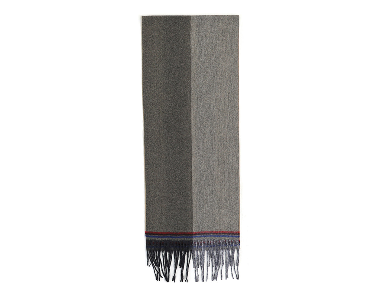 Lumberjack sciarpa 175x35cm 100%poliestere bicolor grigio