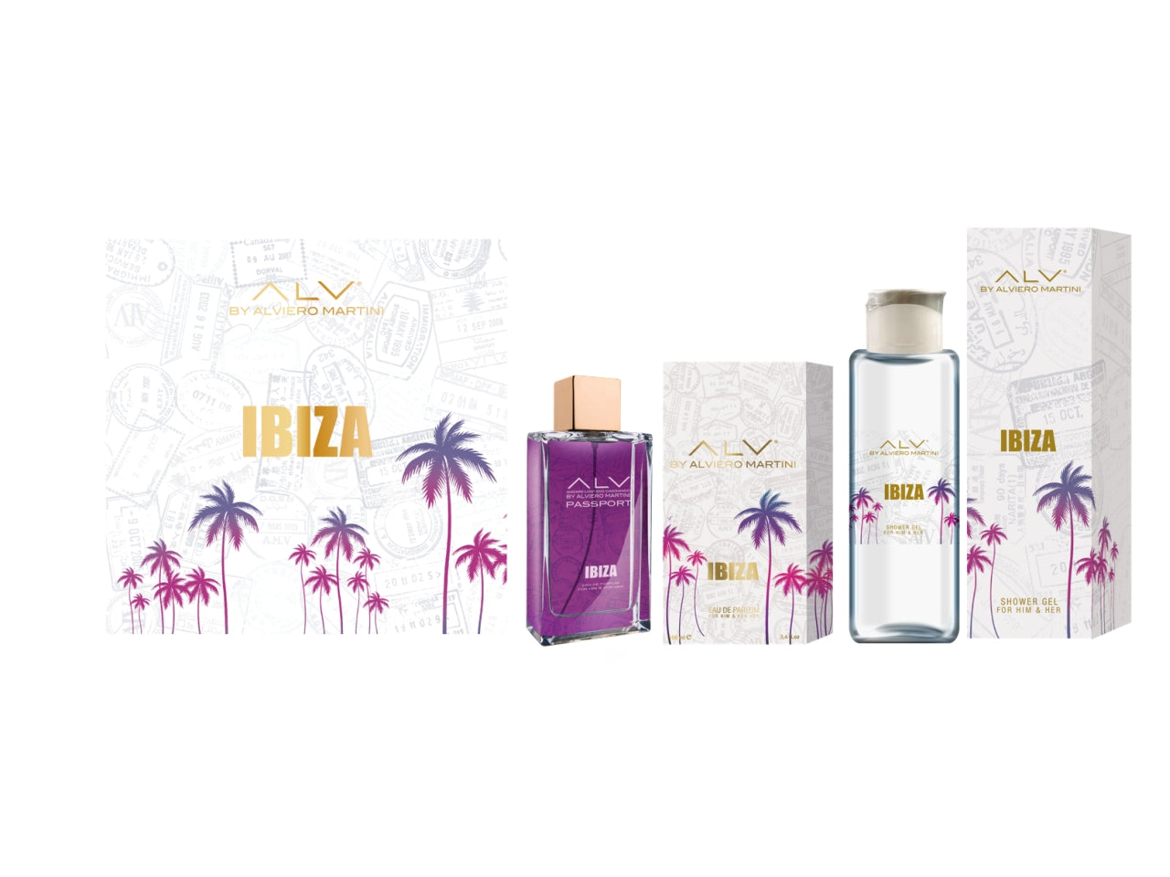 Alviero martini ibiza confezione regalo con edp 100ml e shower gel 400 ml