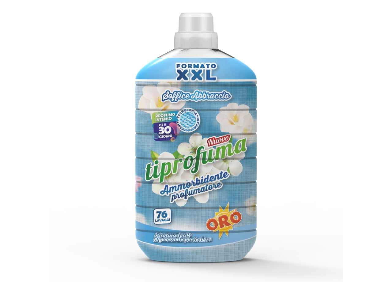 Oro ammorbidente ti profuma 1,750lt soffice abbraccio $