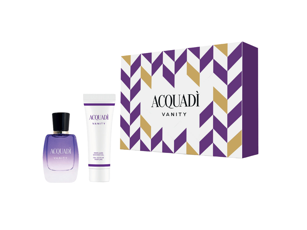 Acquadi' vanity, scatola con edt 30ml e gel doccia 60ml