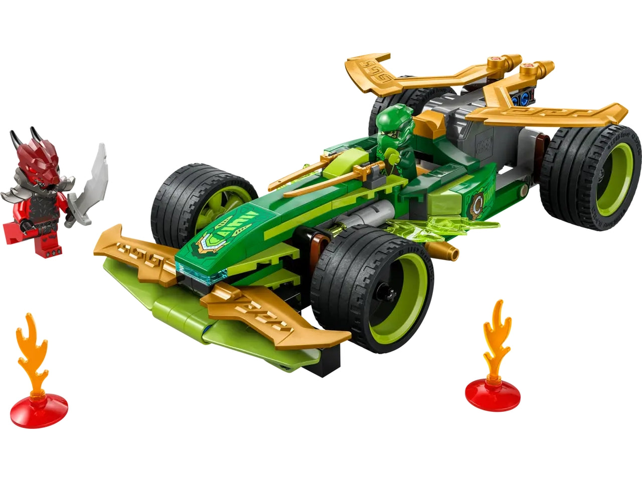 Lego Ninjago Racer pull-back di Lloyd