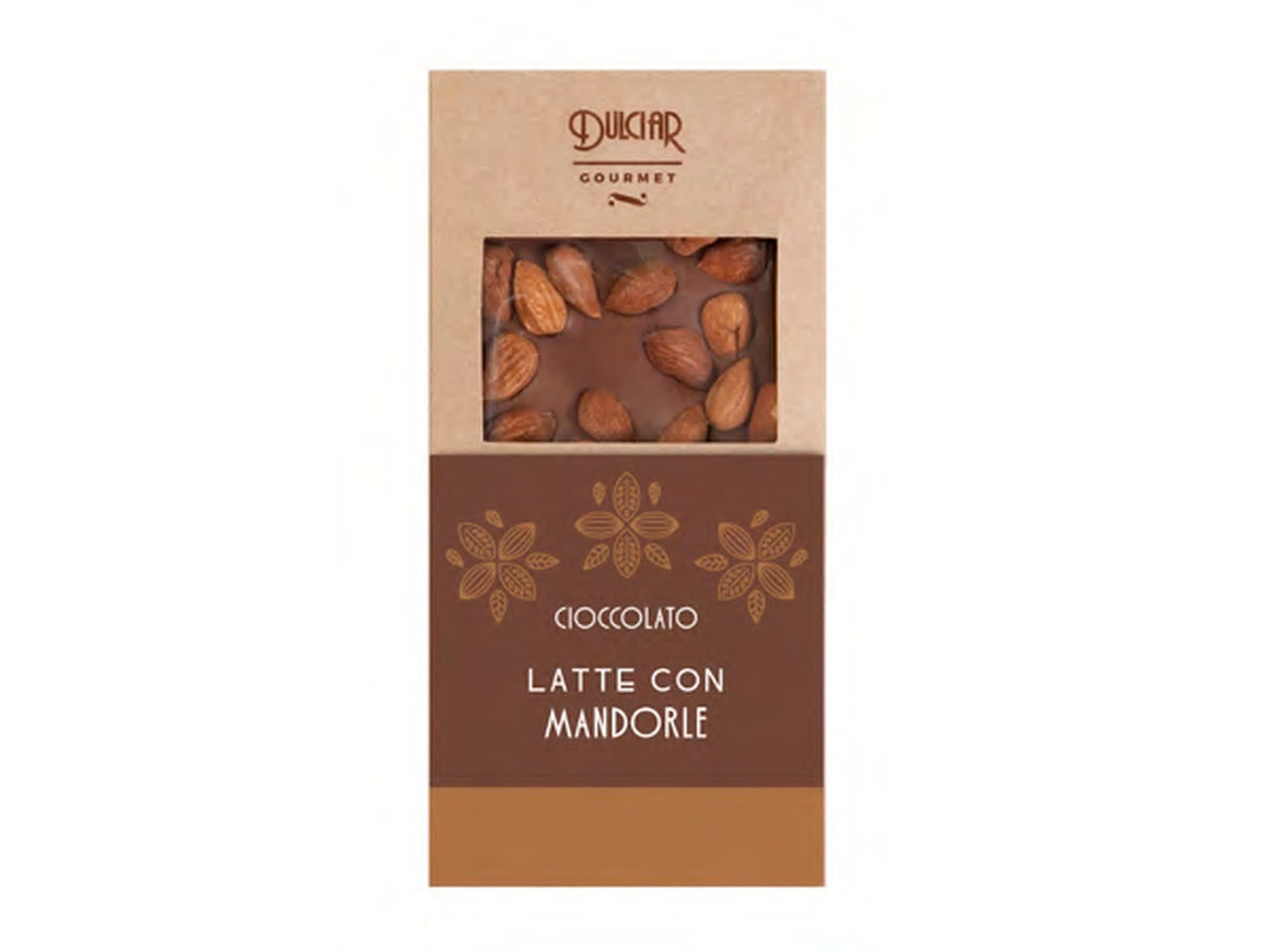 Tavoletta gourmet latte e mandorle 100gr