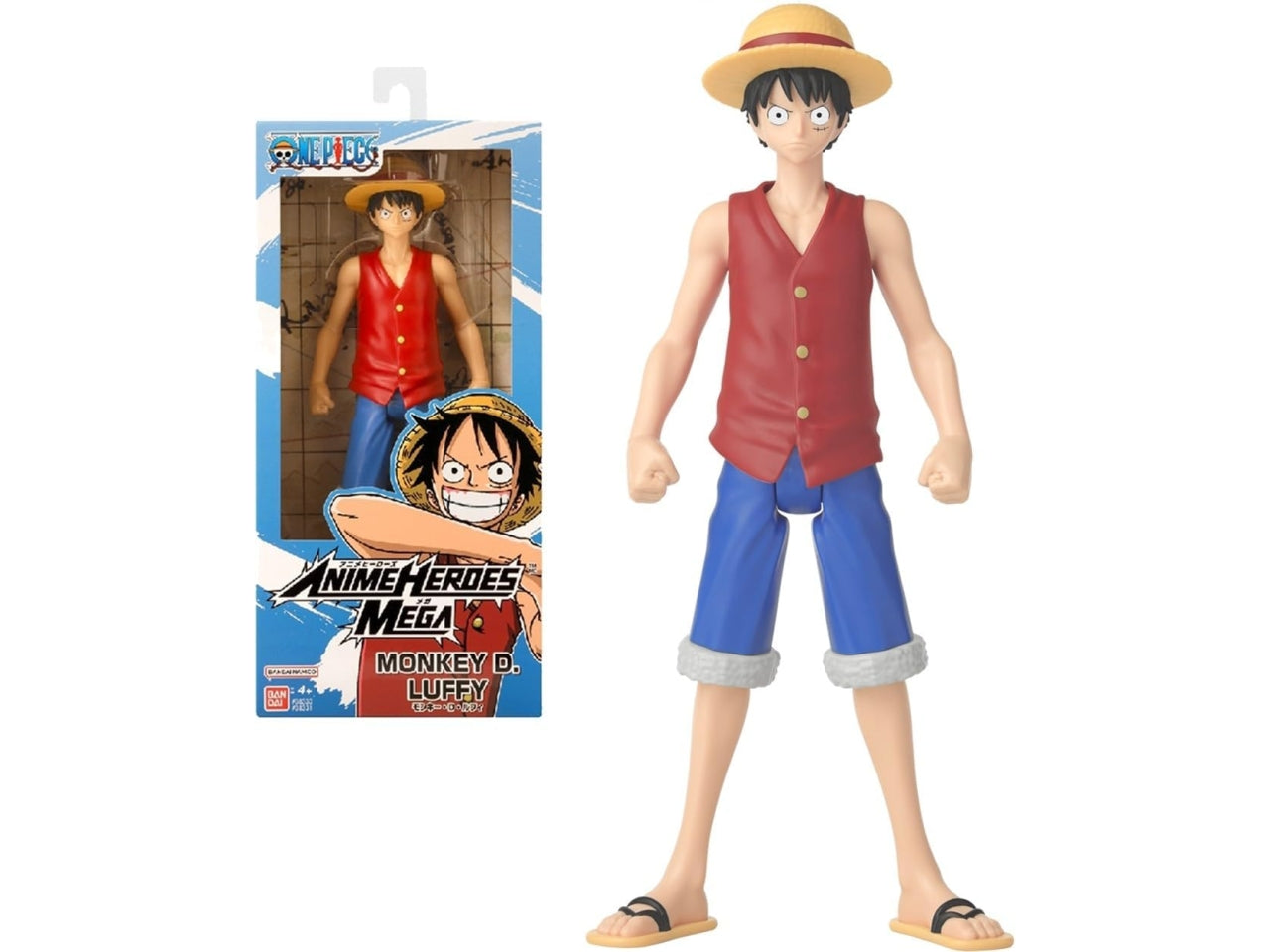 One piece toy anitoy anime heroes personaggio 30cm luffy