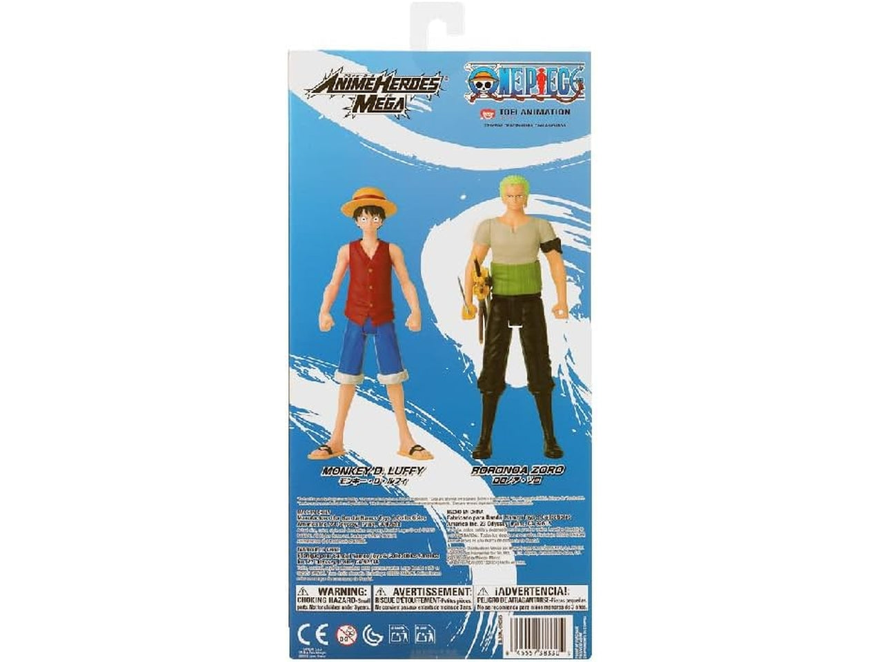 One piece toy anitoy anime heroes personaggio 30cm one piece zoro