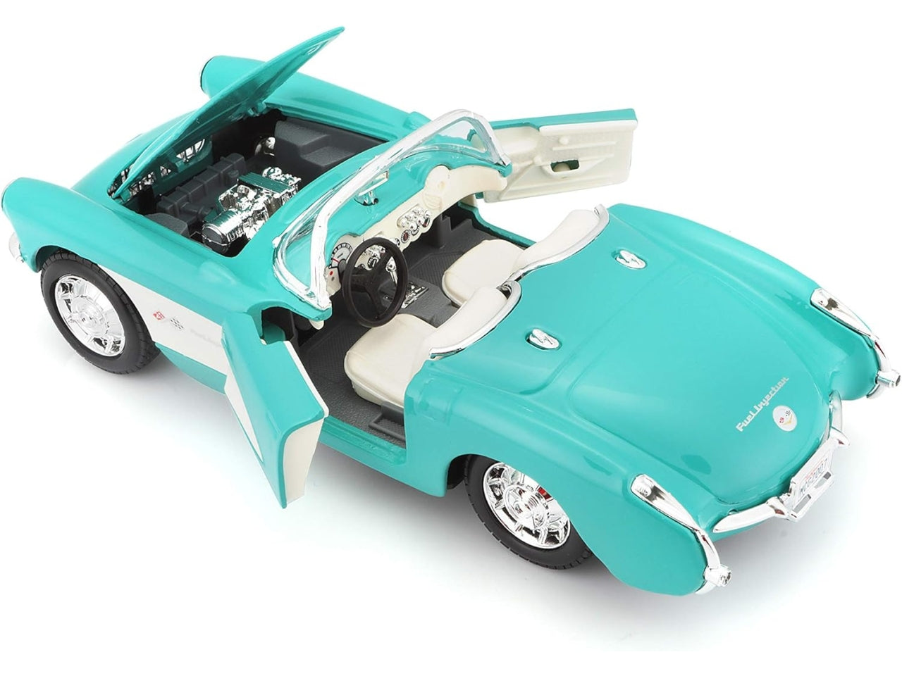 Auto Chevrolet anno 1957 corvette scala 1:24
