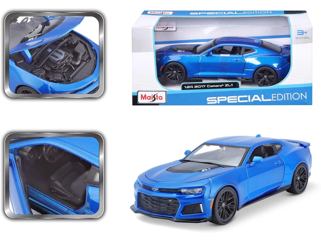 Auto Chevrolet Camaro 2017 zl1 scala 1:24 $