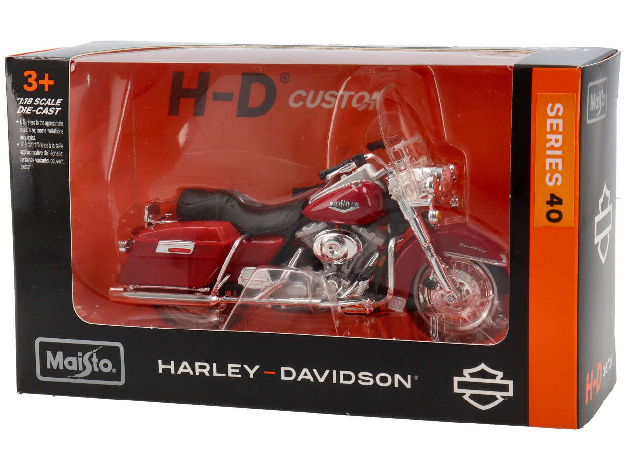 Auto Harley-Davidson motorcycles scala 1:18