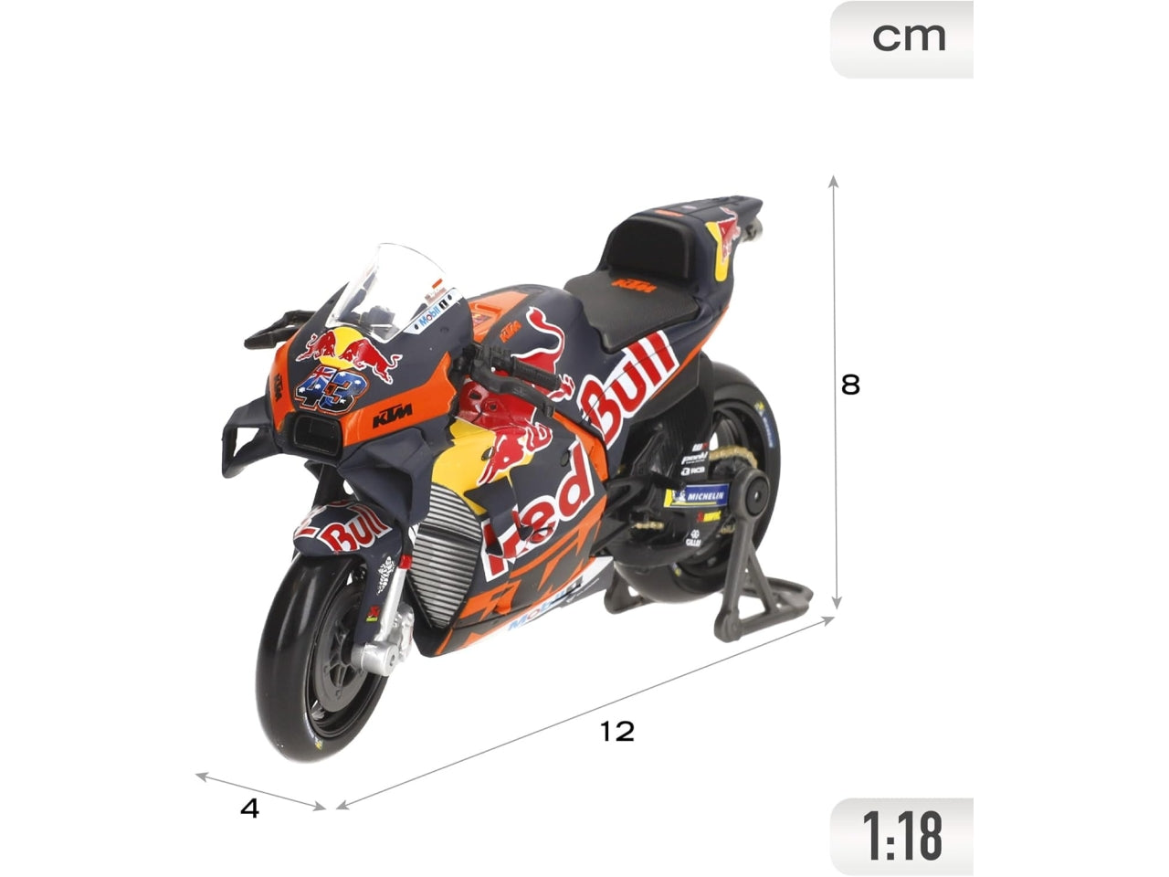 Auto moto Gp Red Bull ktm racing 2023 scala 1:18