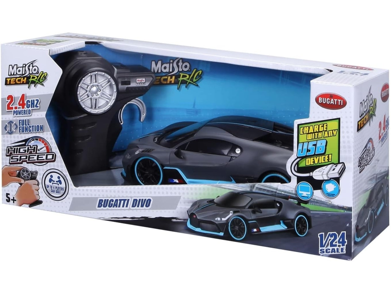 Auto radio comando assortiti 2.4ghz version scala scala 1:24