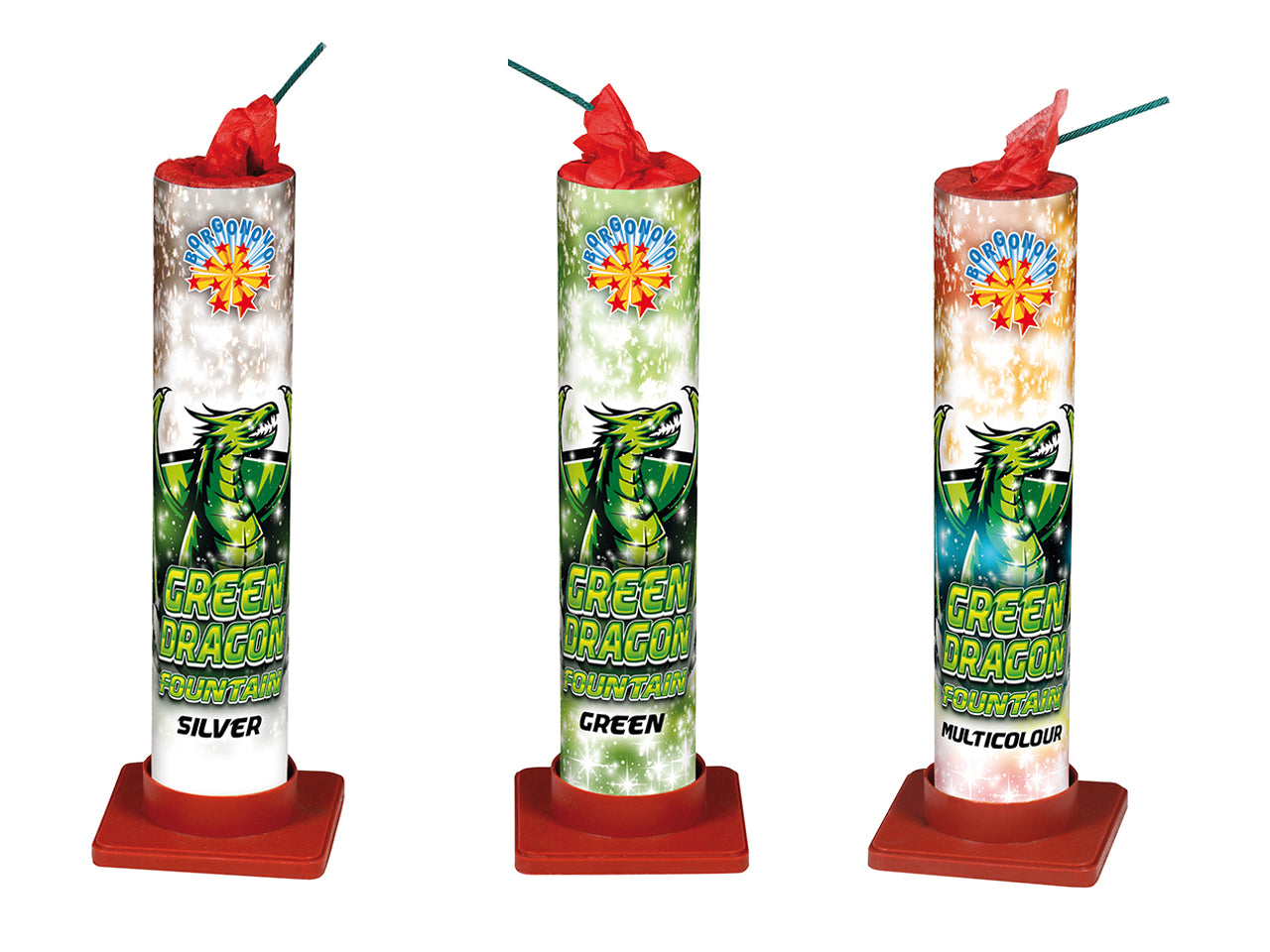Fontana Green Dragon confezione da 3 pezzi