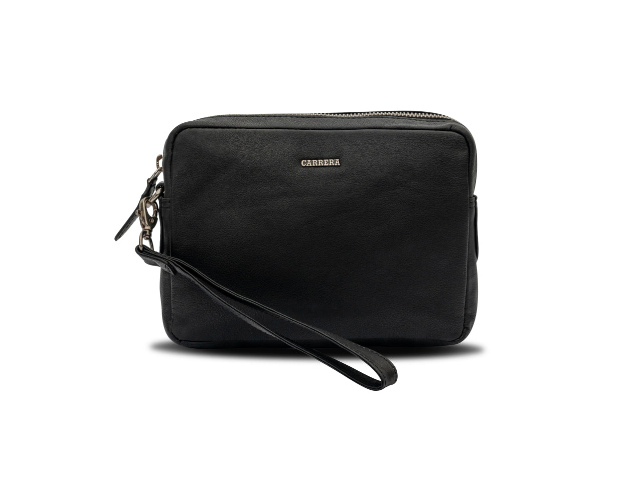 Carrera Berlino pochette in pelle nero