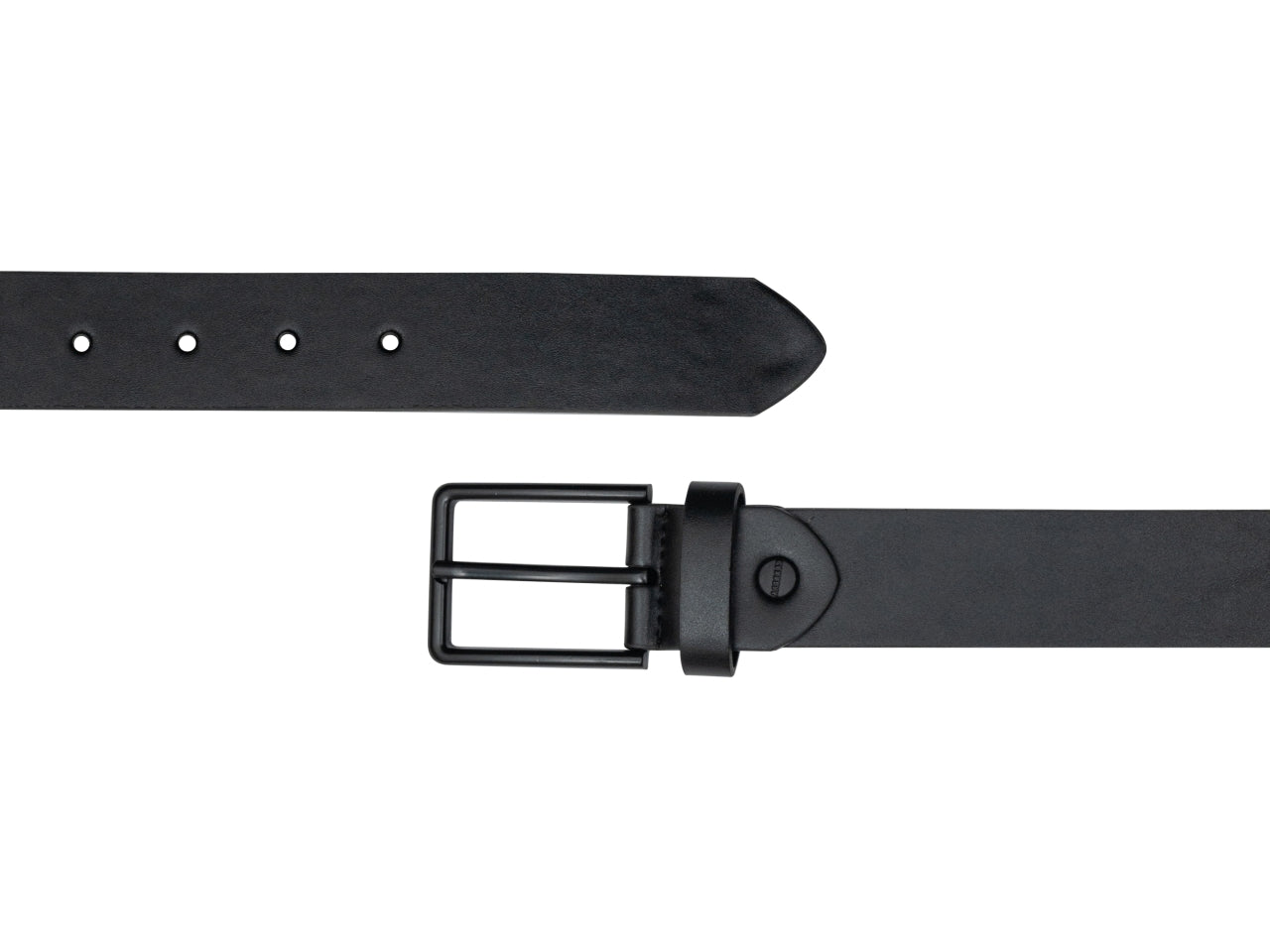 Carrera cintura 3,5cm in similpelle nero tg.S