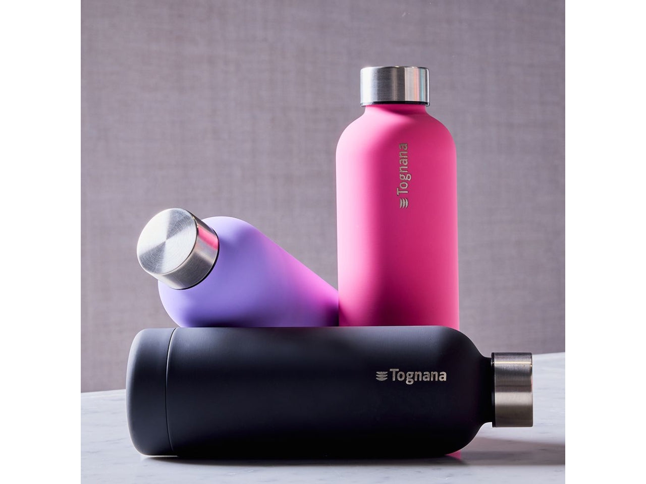 Bottiglia inox 500cc nero grancucina