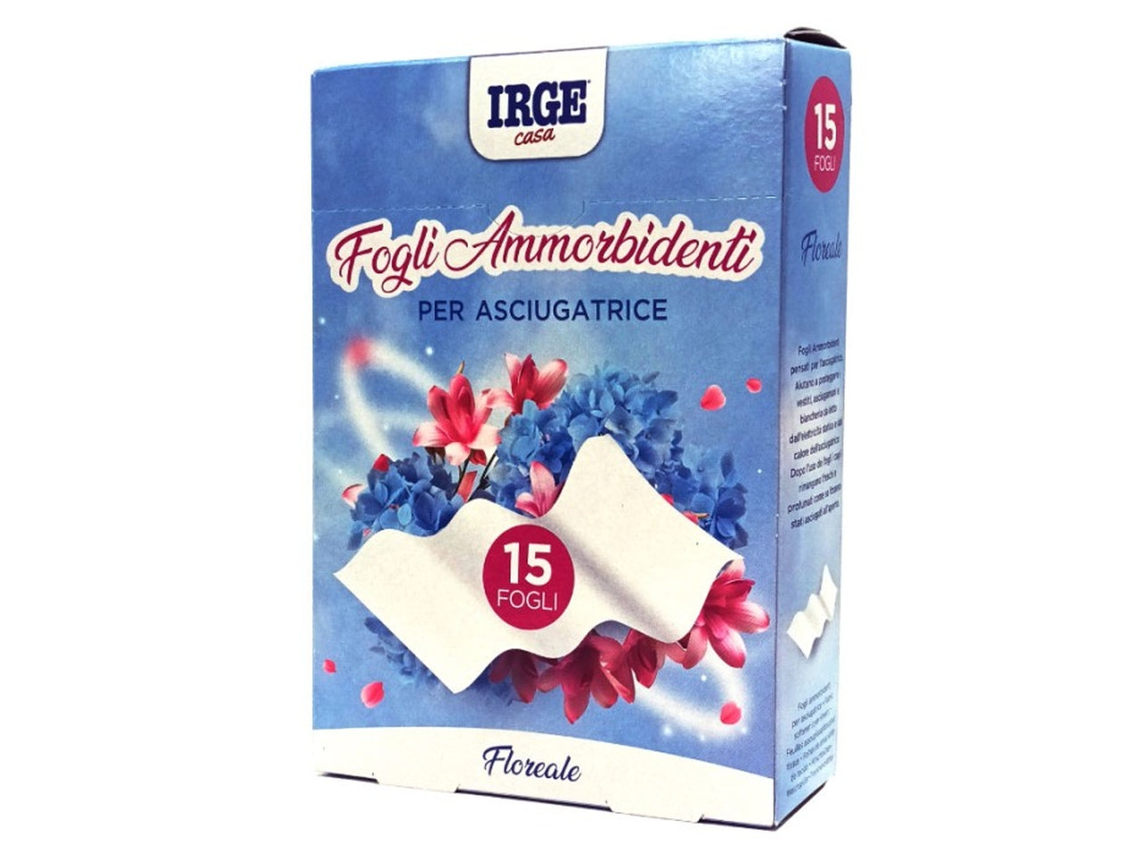 Irge panno ammorbidente floreale set da15 panni