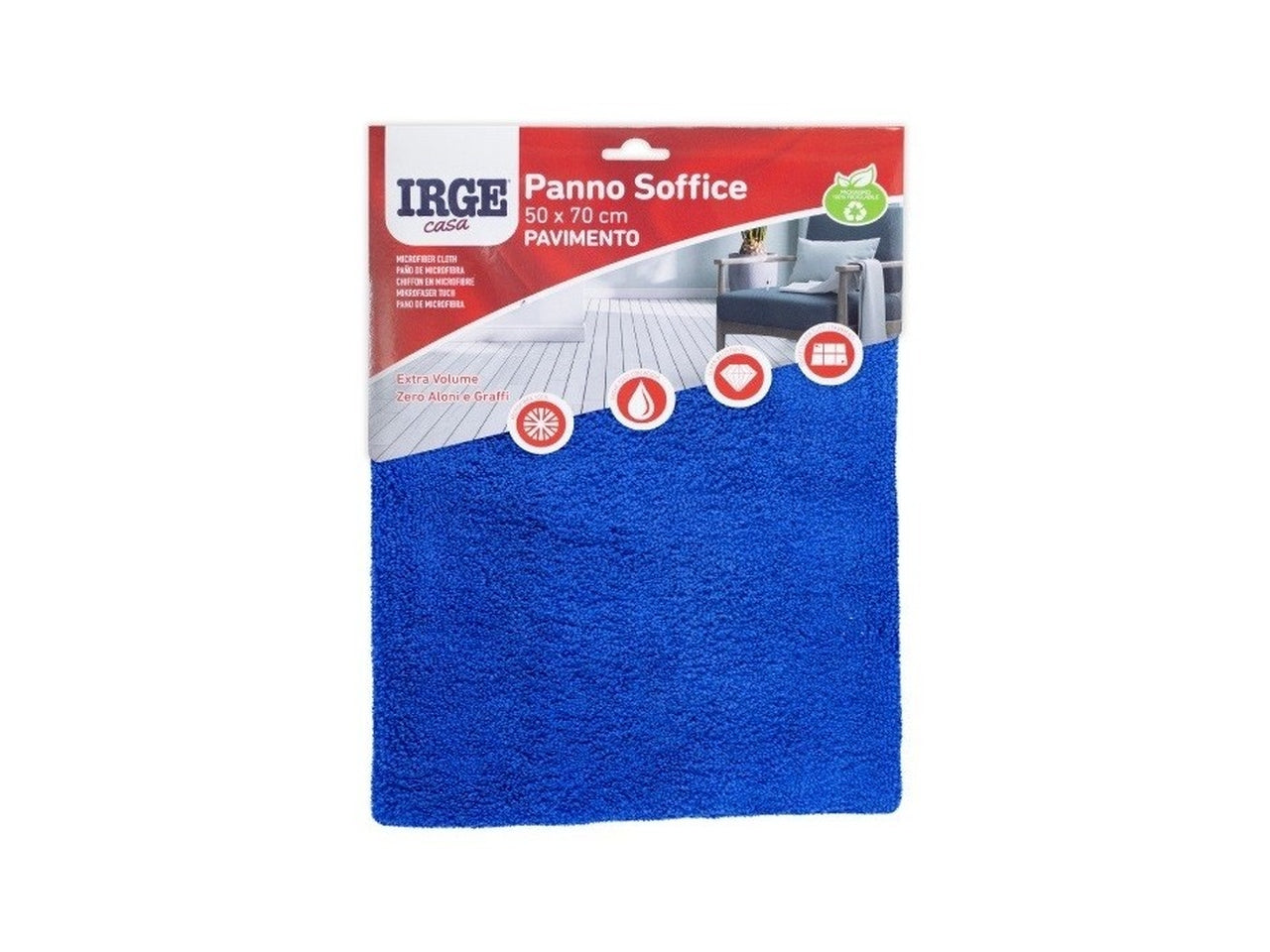 Irge panno microfibra 50x70cm soffice