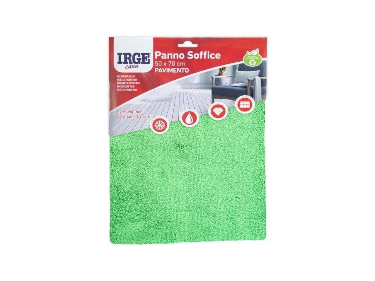 Irge panno microfibra 50x70cm soffice