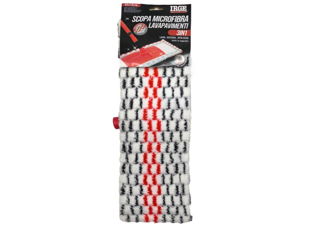 Scopa mop lavapavimenti 3in1 professionale