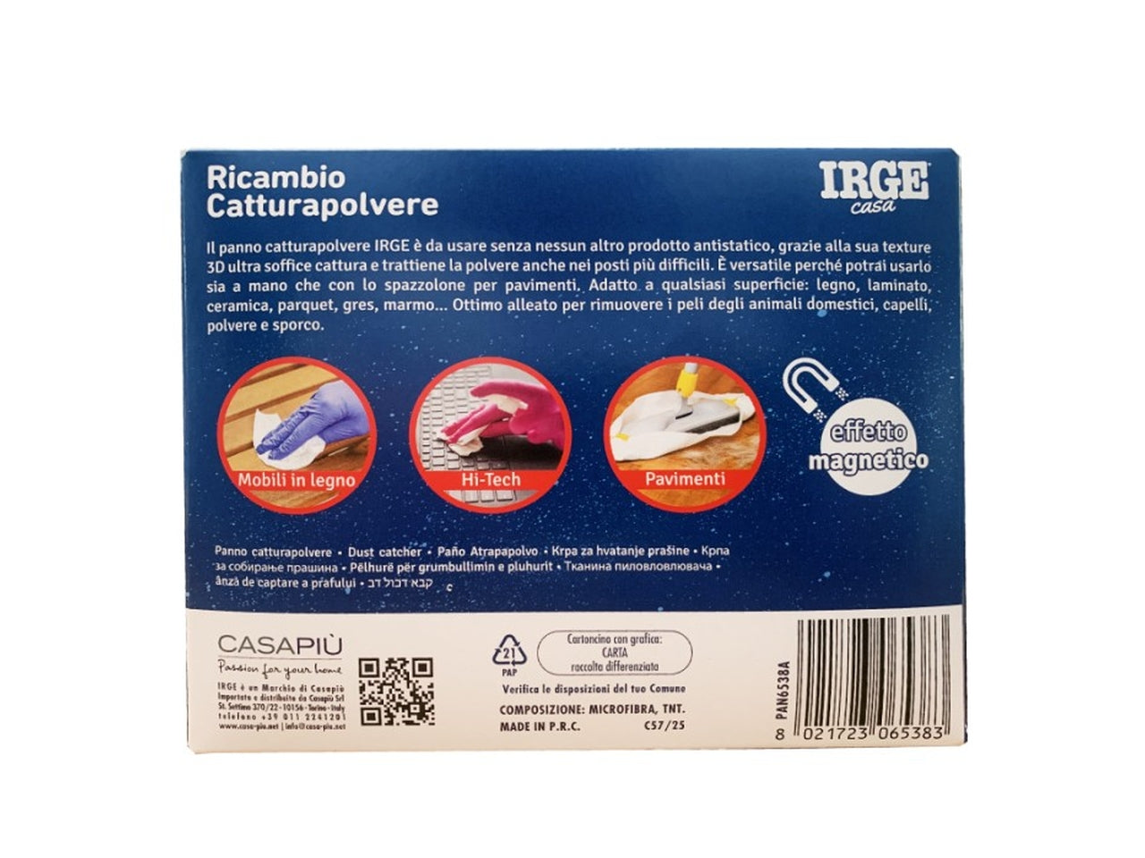 Panno catturapolvere 3d