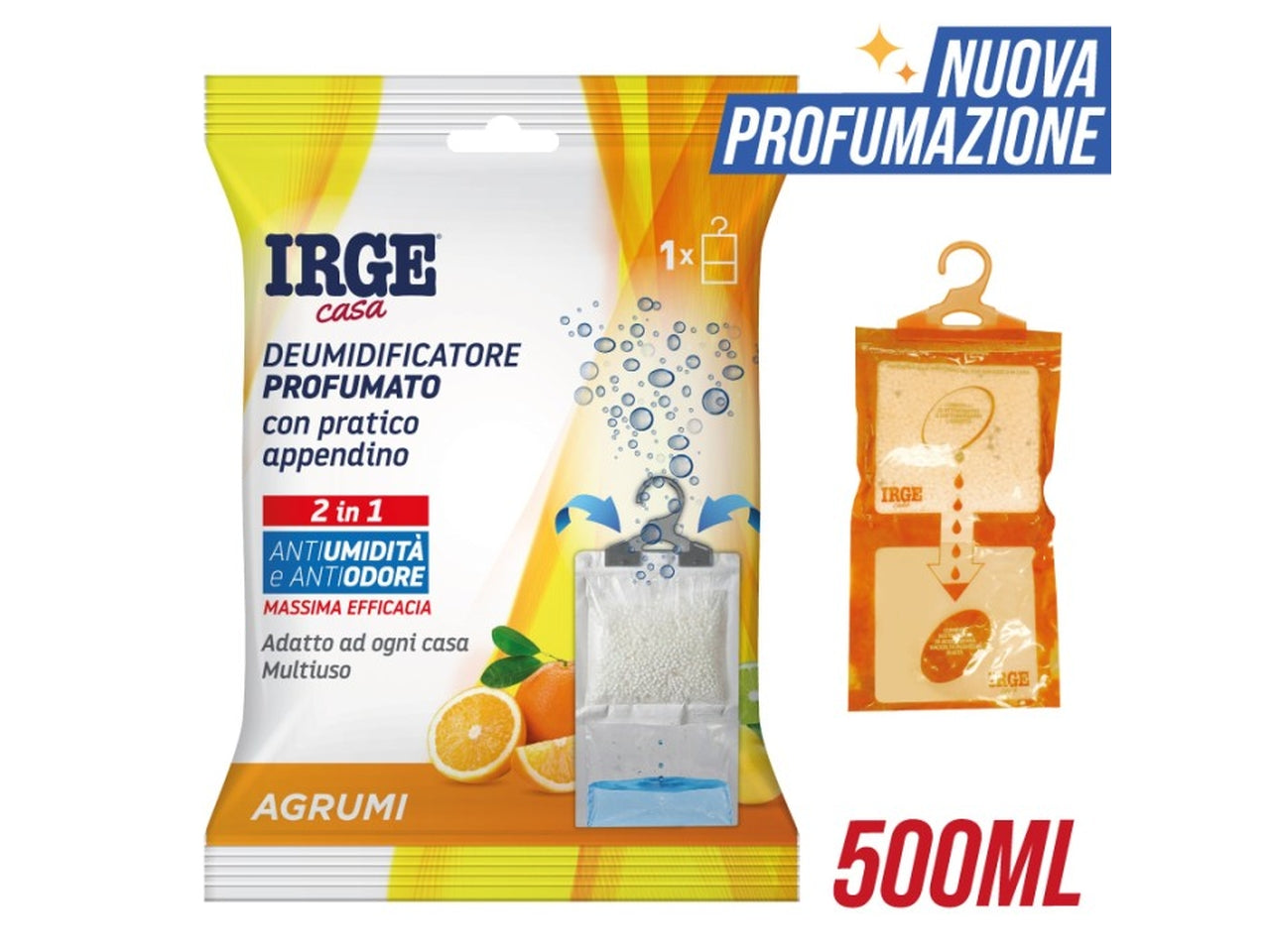 Deumidificatore 500ml con app. agrumi$