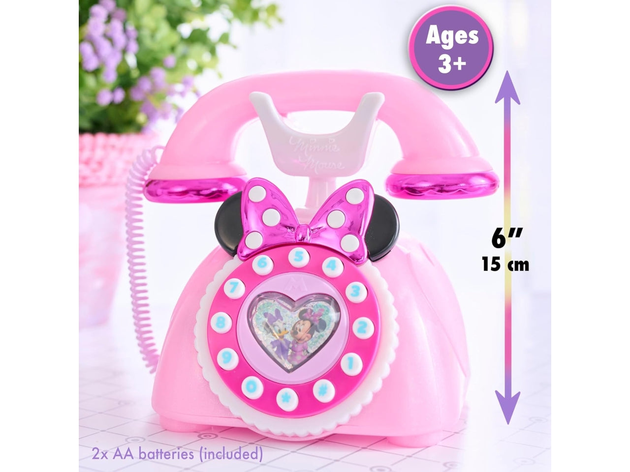 Minnie Mouse telefono rotante