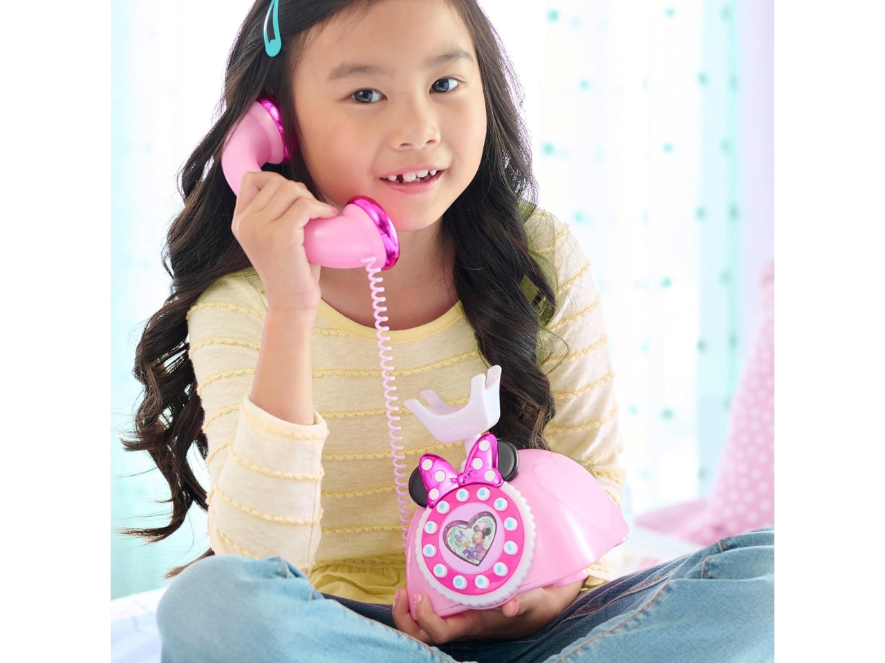 Minnie Mouse telefono rotante