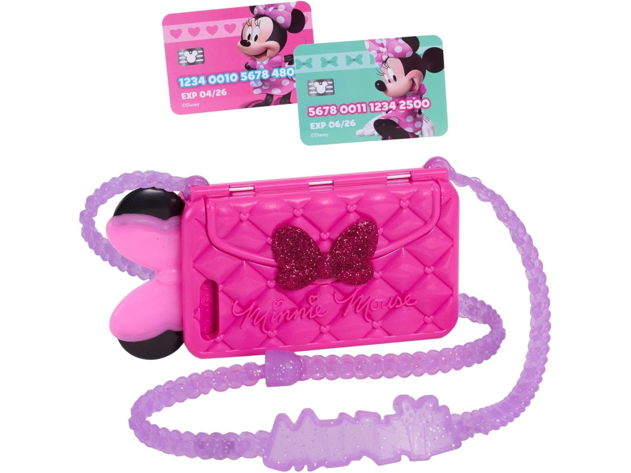 Minnie mouse set cellulare con borsetta
