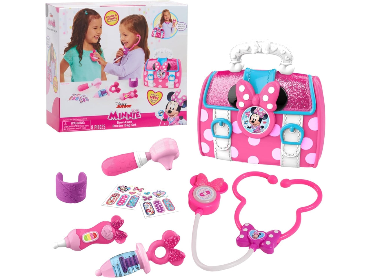 Minnie Mouse set borsa con accessori per dottoressa $